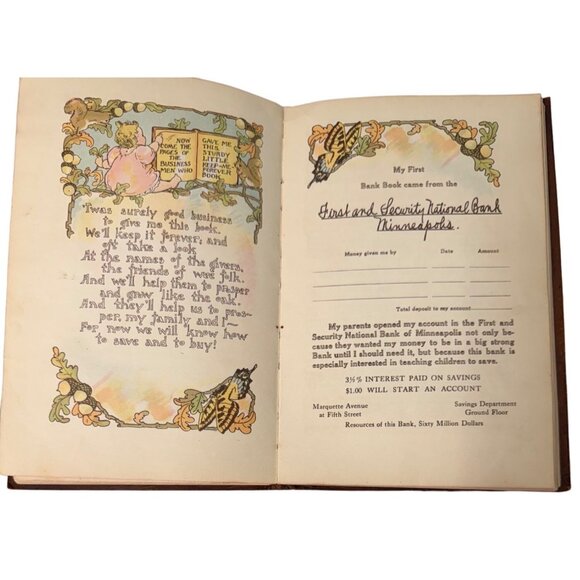 The Book Baby Mine Melecena Burns Denny 1915  Leather Binding Minnesota MN Photo - Picture 8 of 16